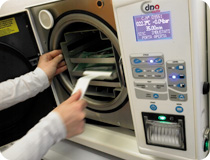 sterilizzazione trapani dentista